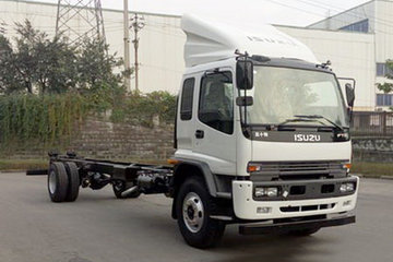 庆铃 FTR系列中卡 205马力 4X2厢式载货车底盘(QL5180XXYVTFRY) 卡车图片