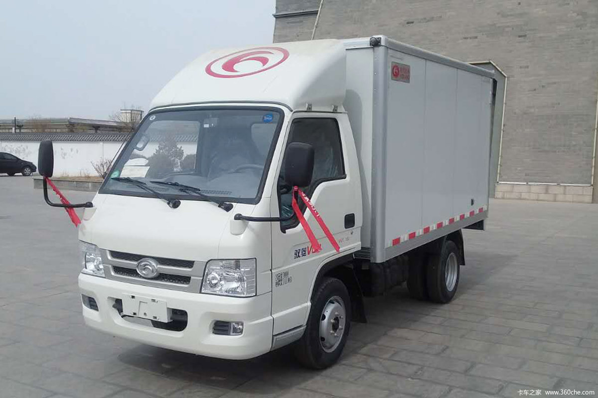 福田时代 驭菱VQ2 112马力 汽油 3.3米单排厢式微卡