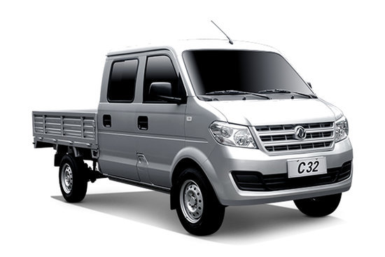 东风小康c32标准型15l112马力汽油226米双排栏板微卡dxk1021nkf9