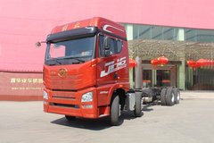 青岛解放 JH6重卡 350马力 8X4 9.5米载货车底盘(CA5310XXYP25K2L7T4E5A80)