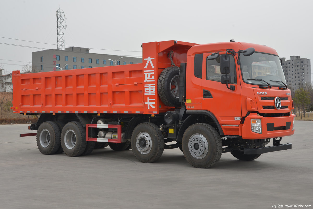大运 N6H重卡 标载版 350马力 8X4 6.8米自卸车(国六)