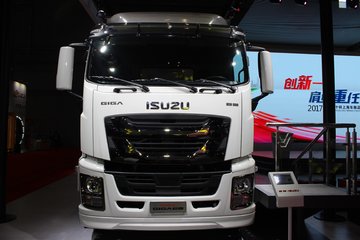 庆铃 五十铃巨咖 350马力 4X2 9.6米厢式载货车(QL5080XXYU1VDR) 卡车图片
