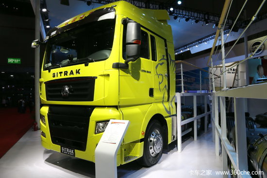 中国重汽 汕德卡SITRAK C7H重卡 540马力 6X4自动挡牵引车(AMT手自一体)(ZZ4256V324HE1B)
