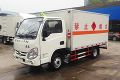 跃进 小福星S50Q 1.2L 87马力 4X2 3.4米腐蚀性物品厢式运输车(江特牌)(JDF5030XFWNJ5)