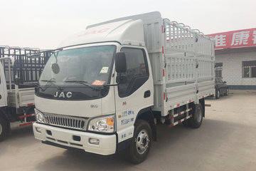 江淮康铃33窄体109马力418米单排仓栅式轻卡hfc5041ccyp93k1c2v