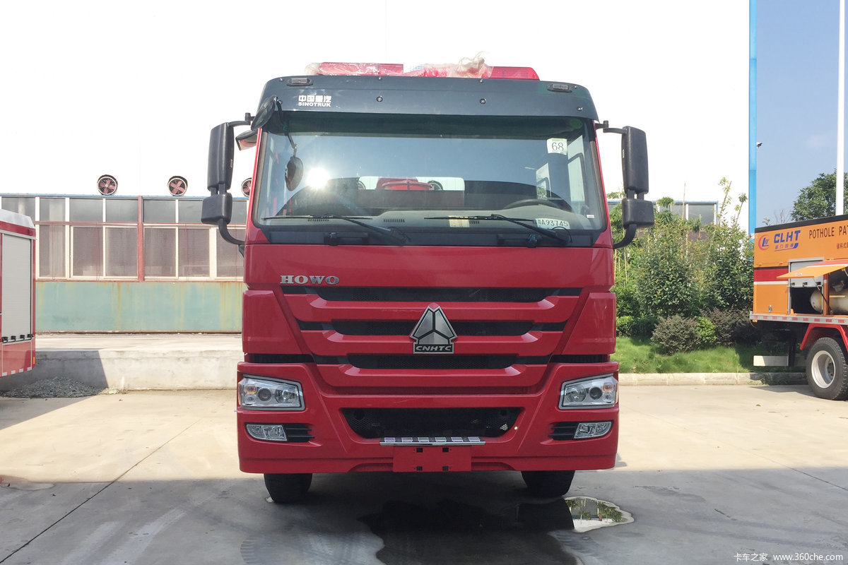 中国重汽 HOWO 310马力 6X4 泡沫消防车(程力威牌)