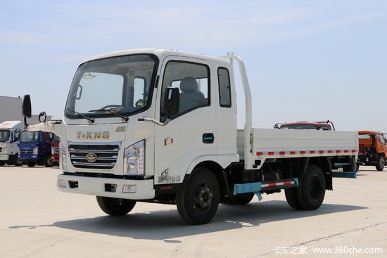 唐骏欧铃 k1系列 110马力 3.37米排半栏板轻卡(zb1041kpd6v)