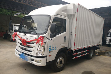 四川现代 瑞越 141马力 4.18米单排厢式轻卡(CNJ5043XXYZDB33M) 卡车图片