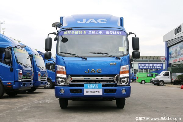 江淮 新帅铃H330 141马力 4.12米单排厢式售货车(HFC5043XSHP71K1C2V)