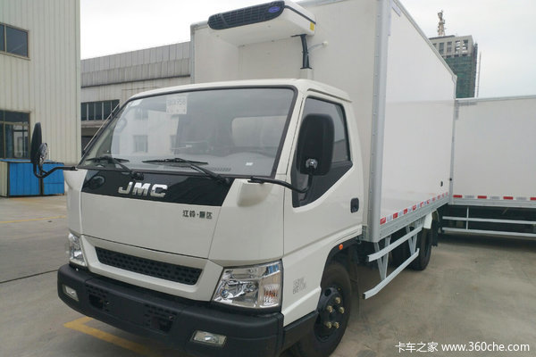 江铃 顺达 宽体 116马力 4米单排冷藏车(江齿)(JMT5042XLCXG2)