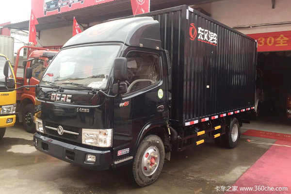 东风 凯普特K6 2018款 130马力 4.17米单排厢式售货车(EQ5041XSH3BDFAC)