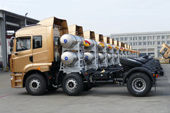 华菱 汉马H6重卡 标载版 350马力 6X2 LNG牵引车(HN4250NGX35C2M5)