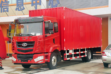 华菱 菱马H3 160马力 4X2 7.8米厢式载货车(HN5160XXYH19E6M5) 卡车图片