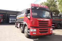 解放 悍V 260马力 8X2 化工液体运输车(程力威牌)(CLW5314GFWC5)