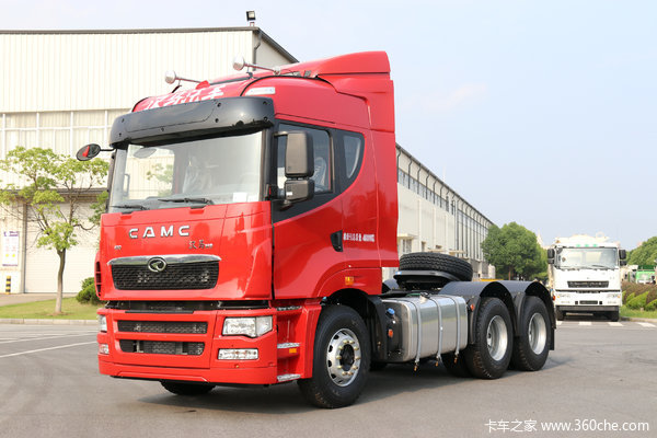 华菱 汉马h9重卡 460马力 6x4牵引车