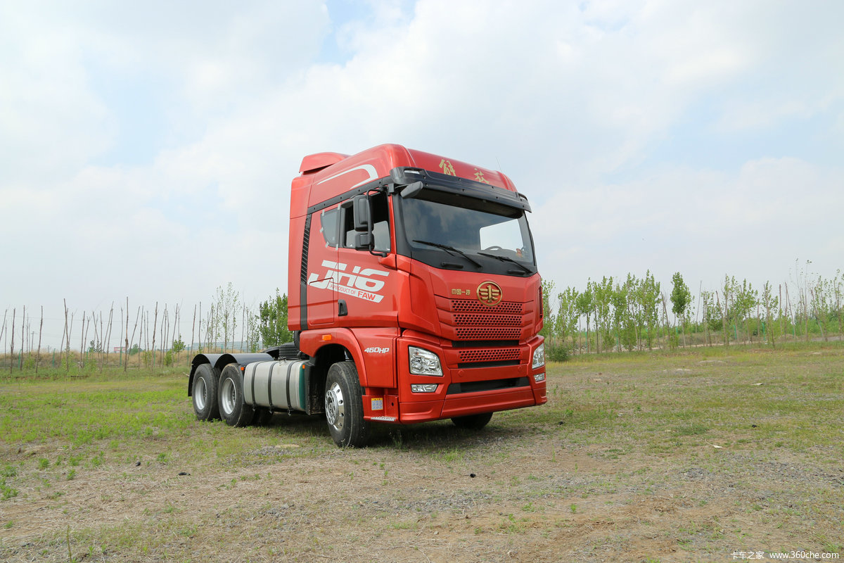 【图】青岛解放 jh6重卡 460马力 6x4牵引车(12挡变速箱)(ca4250p25k2