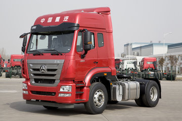 中国重汽豪瀚j5g重卡310马力4x2牵引车zz4185n3613e1