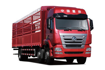 中国重汽豪瀚j5g重卡240马力6x296米仓栅式载货车zz5255ccyh56c3d1