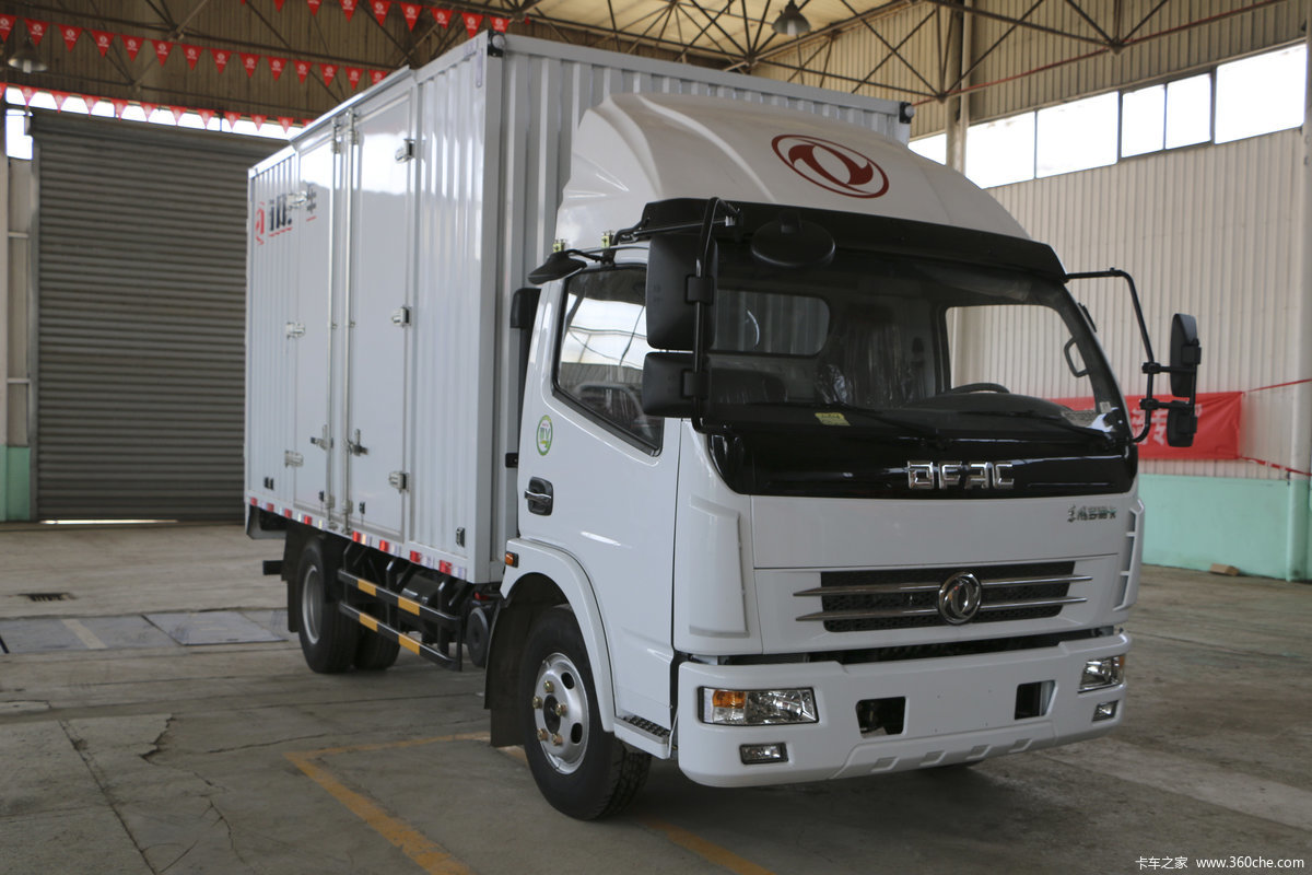 东风 多利卡D6-L 140马力 4.17米单排厢式售货车