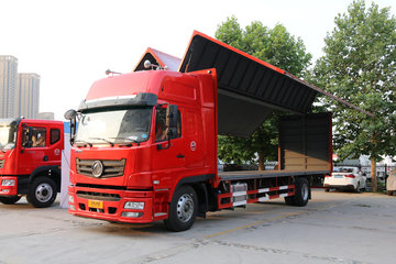 东风华神 御龙重卡 245马力 4X2 9.4米翼展式载货车(EQ5180XYKLV) 卡车图片