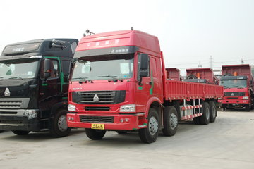 中国重汽 HOWO重卡 290马力 8X4 栏板载货车(ZZ1317M4669V) 卡车图片