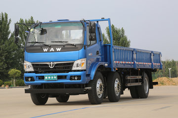 飞碟奥驰 D5系列 168马力 6X2 6.8米排半栏板载货车(FD1243P63K5-3) 卡车图片