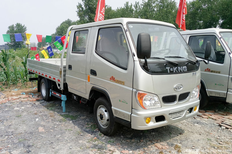 【图】唐骏欧铃 小宝马 88马力 3米双排栏板微卡(zb1040bsd0f)_实拍