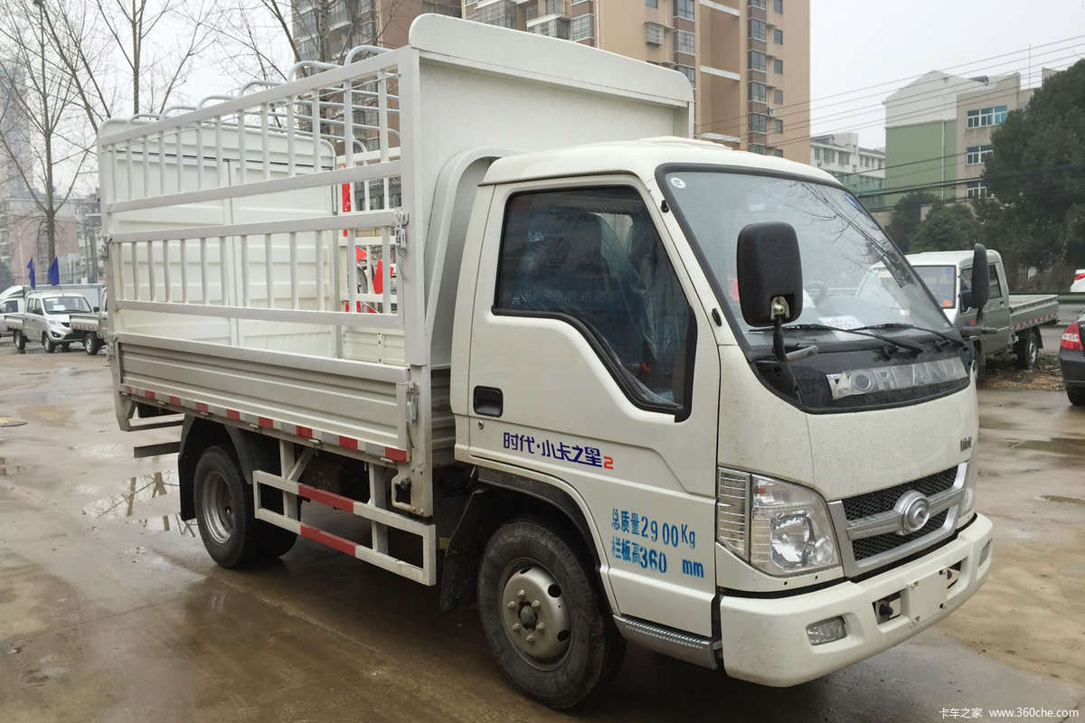 3米单排仓栅式轻卡(bj5032ccy-d1)_实拍图片_500723_卡车之家