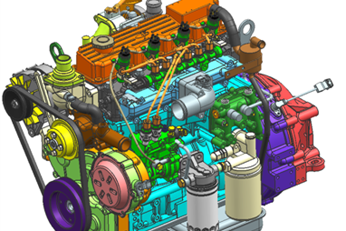 玉柴YCD4T4S-120 120马力 3.86L 国五 柴油发动机