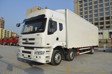 东风柳汽 乘龙M5重卡 270马力 6X2 9.6米厢式载货车(LZ5200XXYM3CB) 卡车图片