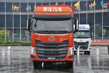 东风柳汽 乘龙H7重卡 375马力 8X4 9.6米仓栅式载货车(LZ5313CCYH7FB)