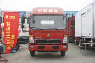 中国重汽HOWO 悍将 125马力 4.165米单排栏板轻卡(ZZ1047F3315E145)