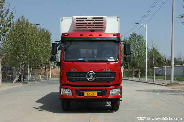 陕汽重卡 德龙L3000 轻量化版 185马力 4X2 8.6米冷藏车(SX5180XLCLA6212)