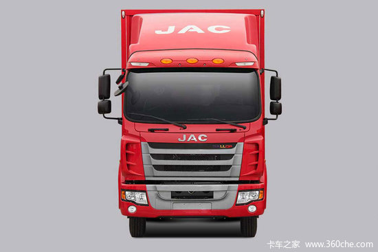 江淮格尔发k3l中卡160马力4x27米厢式载货车hfc5161xxyp31k1a50s2v