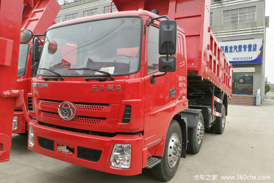 三环十通 昊龙轻卡 180马力 6x2 5米自卸车(stq3251l07y3d5)