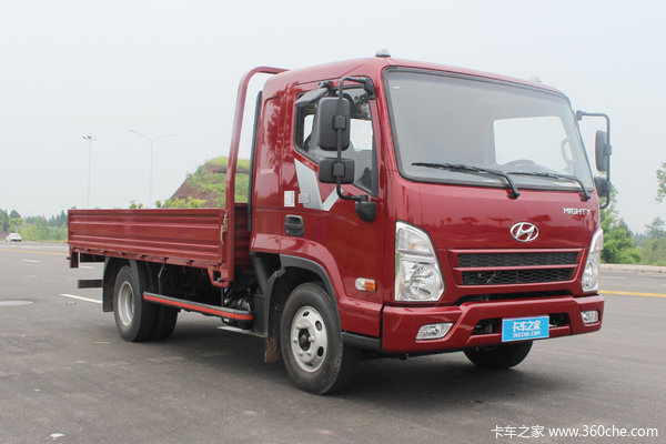 现代商用车 盛图H3 129马力 3.82米排半栏板轻卡(CHM1043GDC33V)