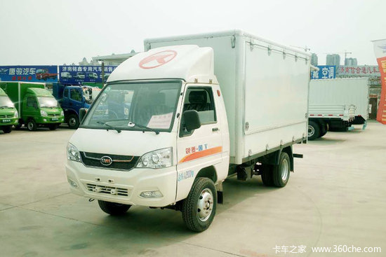 凯马锐菱13l87马力汽油33米单排厢式微卡kmc5033xshq28d5