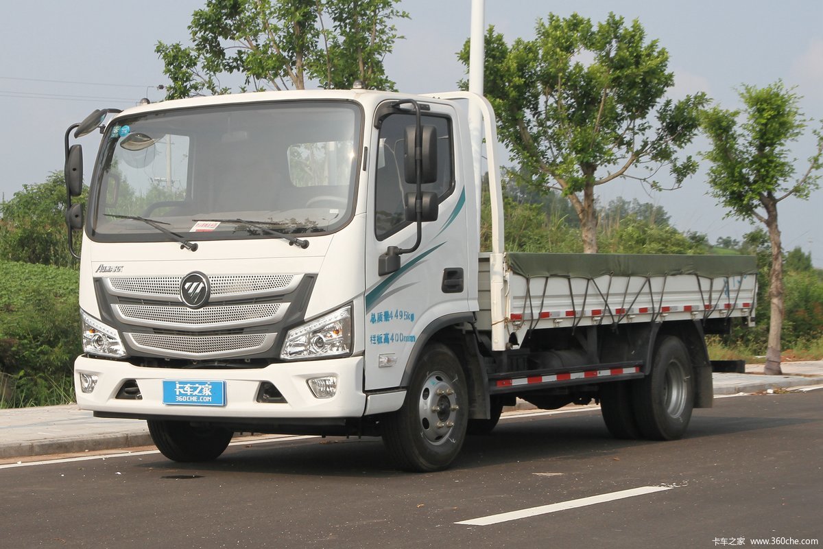福田 欧马可S3系 园林版 156马力 6.15米单排栏板载货车(国六)