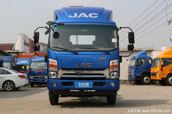 江淮 新帅铃H330 152马力 3.79米排半厢式售货车(HFC5043XSHP71K1C2V)
