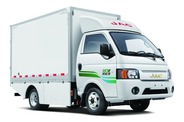 江淮 帅铃i3 2.98T 3.11米单排纯电动厢式微卡(HFC5031XXYPV4EV5B3)42.77kWh