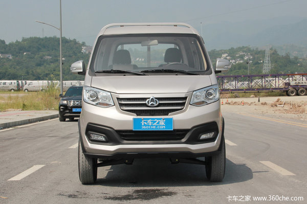 长安跨越王X3 舒适版 1.2L 88马力 2.7米双排厢式小卡(SC5021XXYAAS5A)
