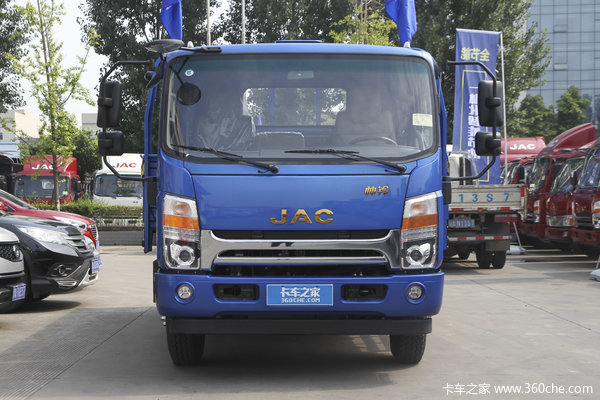江淮 新帅铃H470 风尚版 154马力 6.2米排半栏板载货车(HFC1140P71K1D4V)