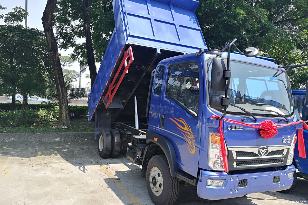 中国重汽 豪曼H3 129马力 4X2 3.85米自卸车