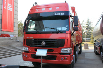 中国重汽 HOWO重卡 336马力 8X4 仓栅式载货车(ZZ5317CLXN4667C) 卡车图片