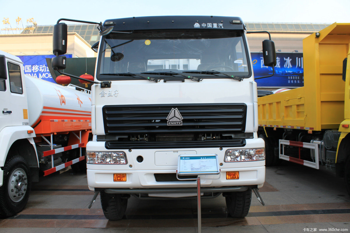 中国重汽 金王子重卡 266马力 8X4 栏板载货车(平顶)
