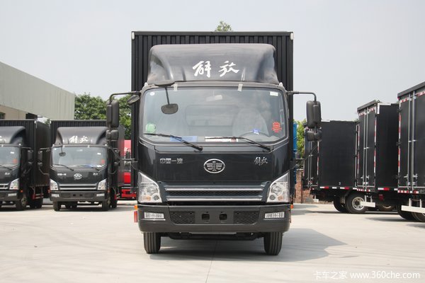 解放 虎VH 154马力 5.4米排半厢式载货车(CA5141XXYP40K2L4E5A85)