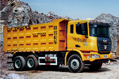 联合卡车 U340重卡 340马力 6X4 5.6米LNG城市渣土自卸车(SQR5252ZLJN6T4-1)