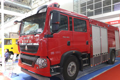 中国重汽 HOWO T5G 340马力 4X2 消防车(江特牌)(JDF5190GXFPM80/Z)