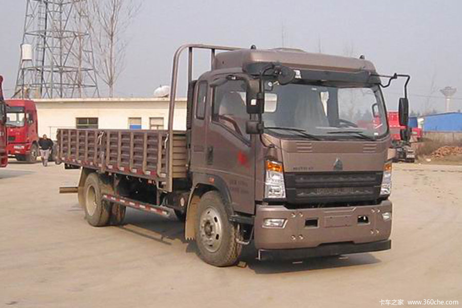 中国重汽HOWO 统帅 168马力 4X2 5.2米自卸车
