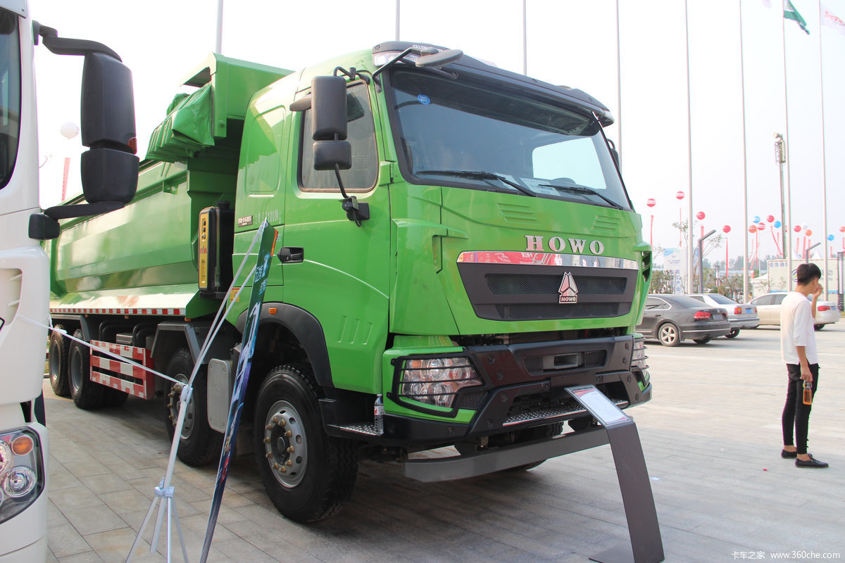 【图】中国重汽 HOWO T6G重卡 380马力 8X4 自卸车(渣土车)(ZZ3317N386WE1)_实拍图片_522713_卡车之家